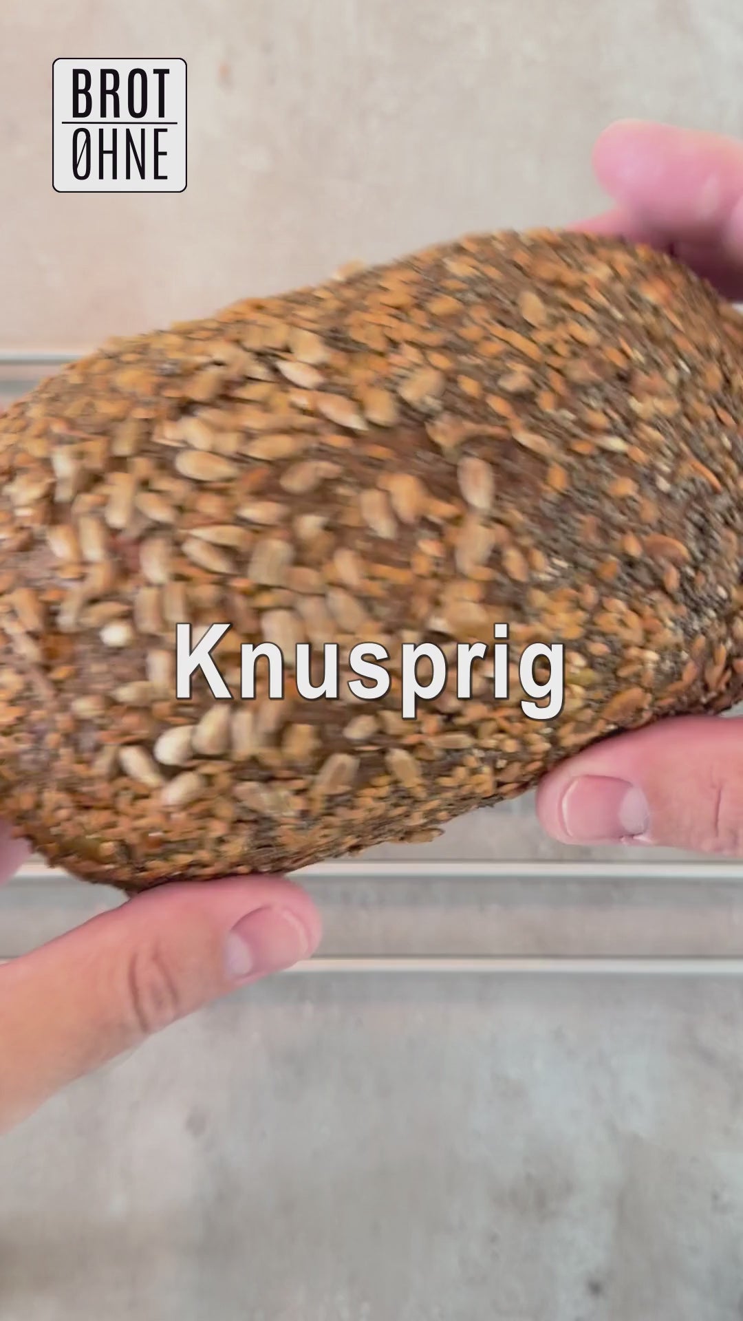 BROT OHNE Genuss-Reel: Keto Brot, ganz ohne Getreide. Richtig gutes Brot!