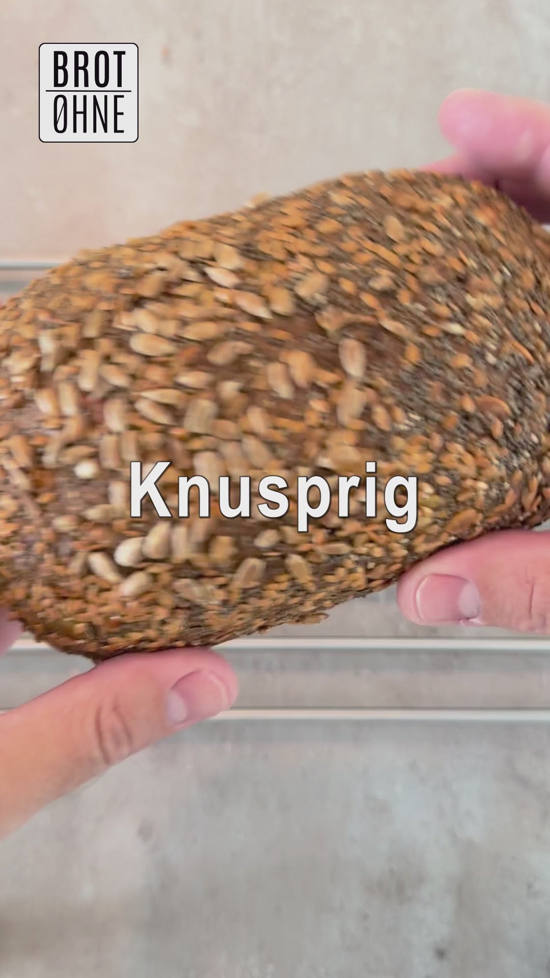 BROT OHNE Reel A Genuss: Keto Brot, ganz ohne Getreide. Endlich wieder Brot.